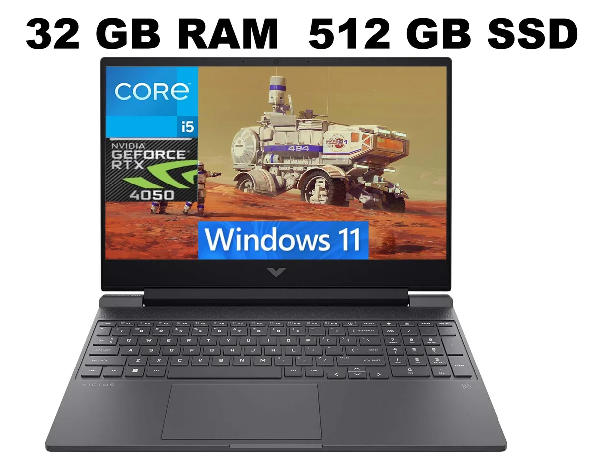 HP HP Victus 15 Raider 32GB 512GB gaming laptop — product photo