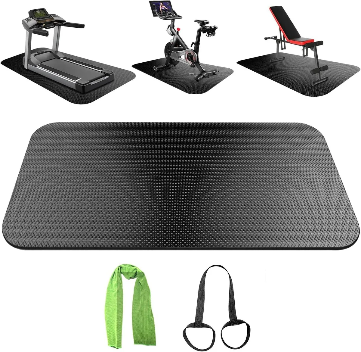 TAURKENAM TAURKENAM Exercise Equipment Mat 47.3x23.6x.2 in — product photo