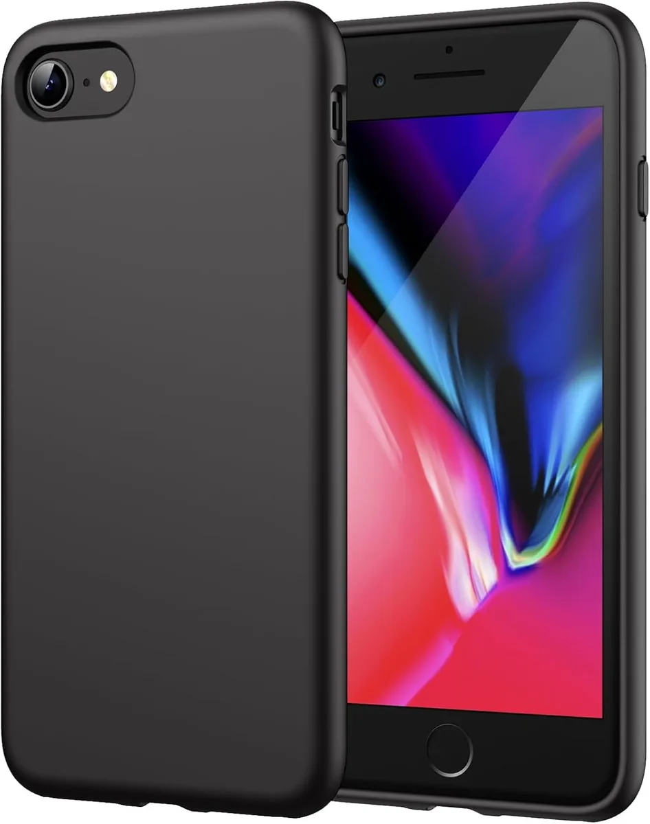Transcend Transcend Silicone Case for iPhone SE 3/2, iPhone 8/7 Black — product photo