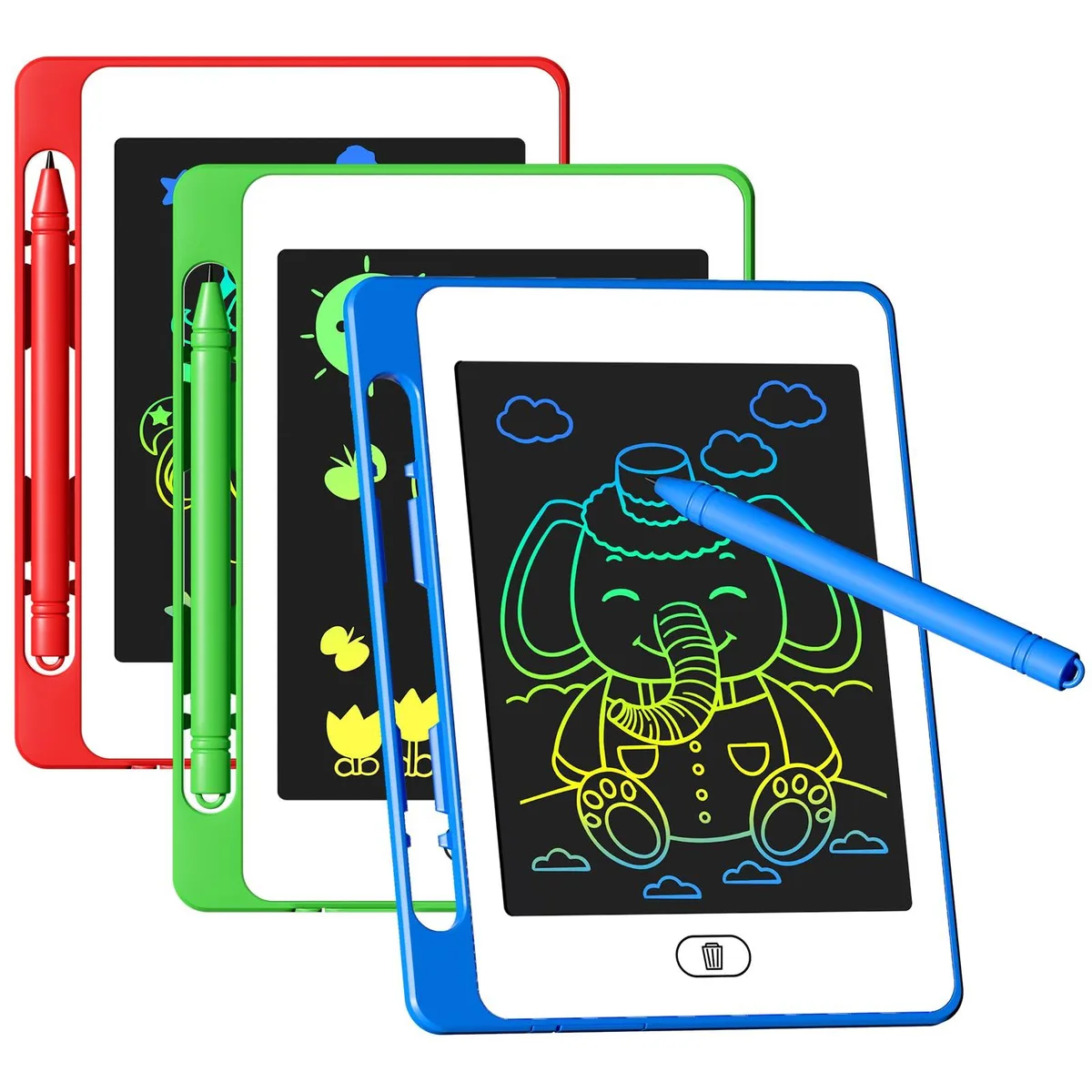  OMXDG OX3M368 3 Pack LCD Writing Tablet 6.5 Inch — product photo