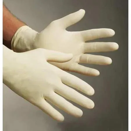 ANSELL ANSELL L921 Exam Gloves, Latex, Powder-Free, Natural, S, 100 PK — product photo