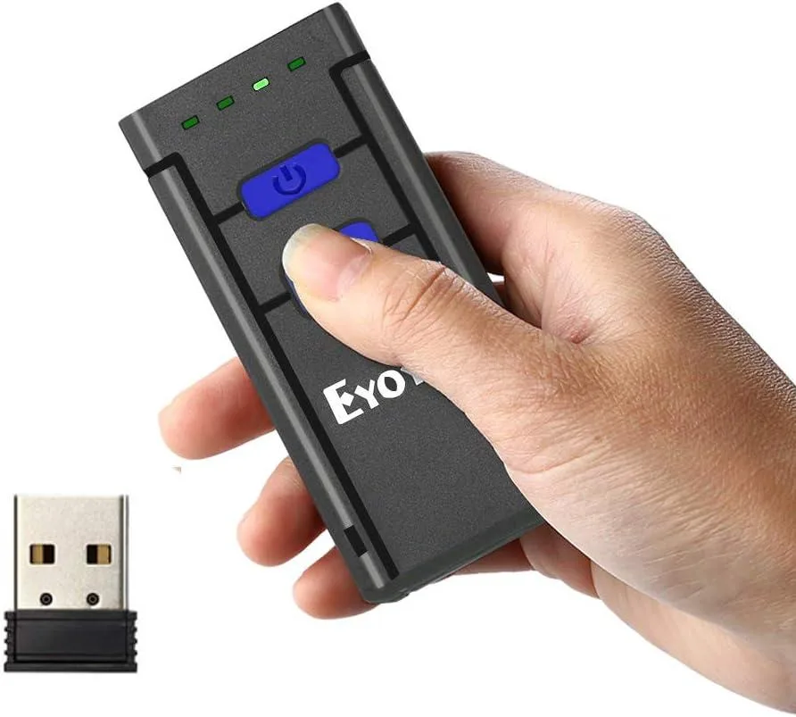 Eyoyo Eyoyo EY-2877 1D Barcode Scanner 3-in-1 2.4G Wired 200m 50000 Codes — product photo