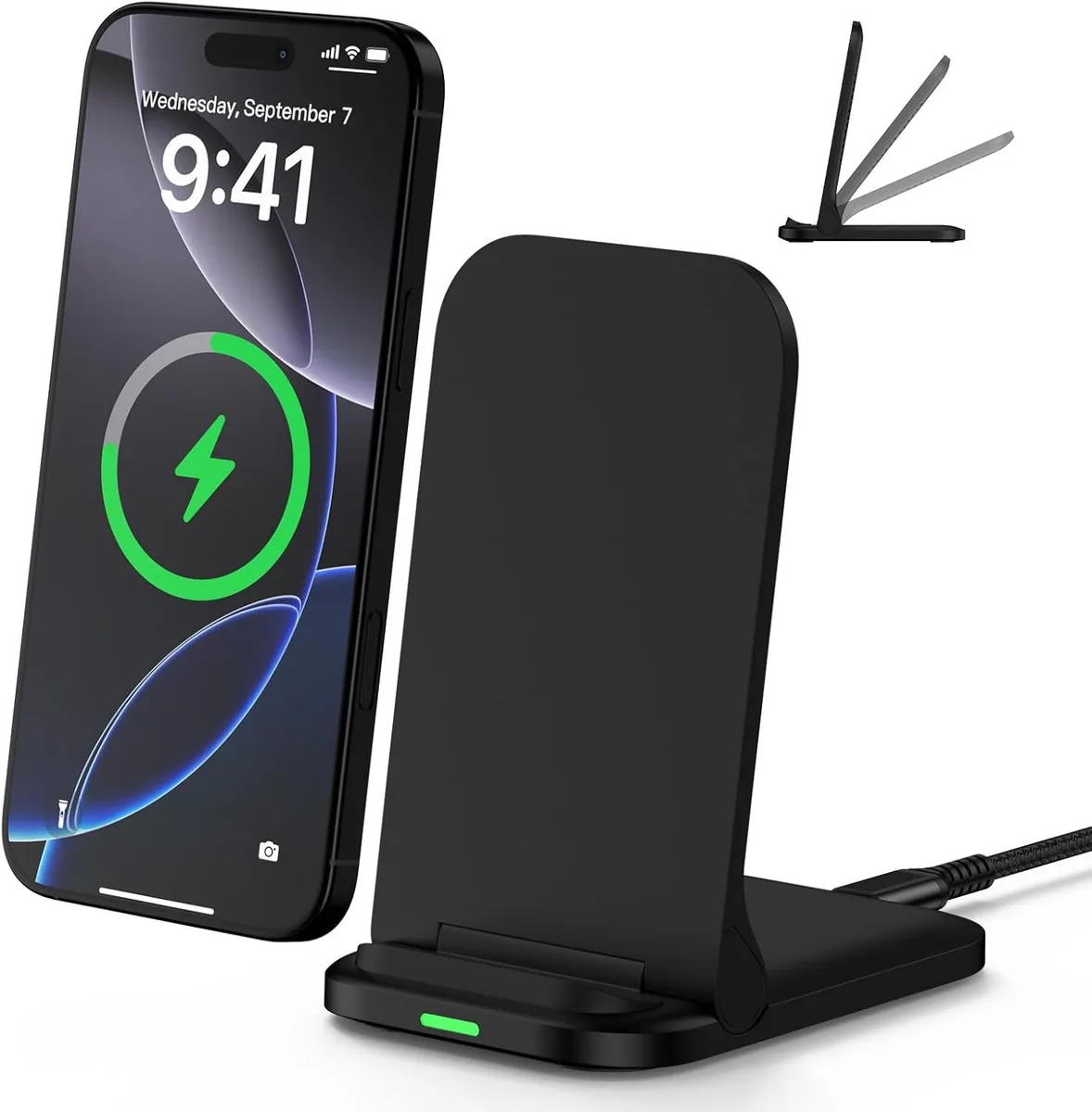 FLEANE FLEANE Foldable Wireless Charger Stand 15W 10W 7.5W — product photo
