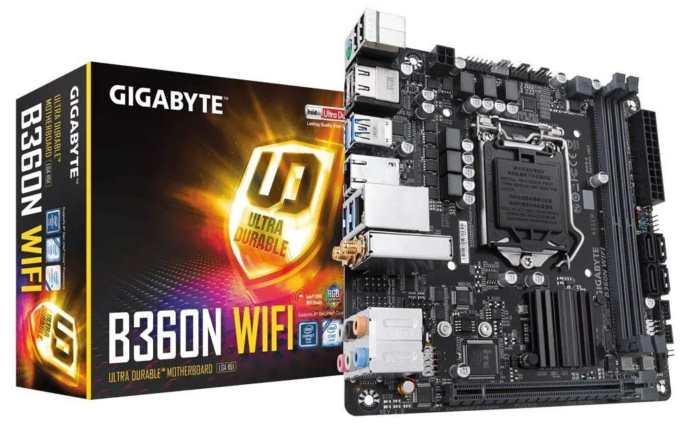 GIGABYTE GIGABYTE B360N WIFI Intel motherboard — product photo