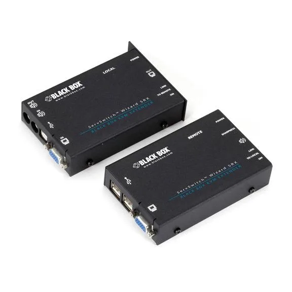 Black Box Corporation Black Box ACU5051A KVM Switch VGA USB 2.0 CATx 1920x1440 164ft — product photo