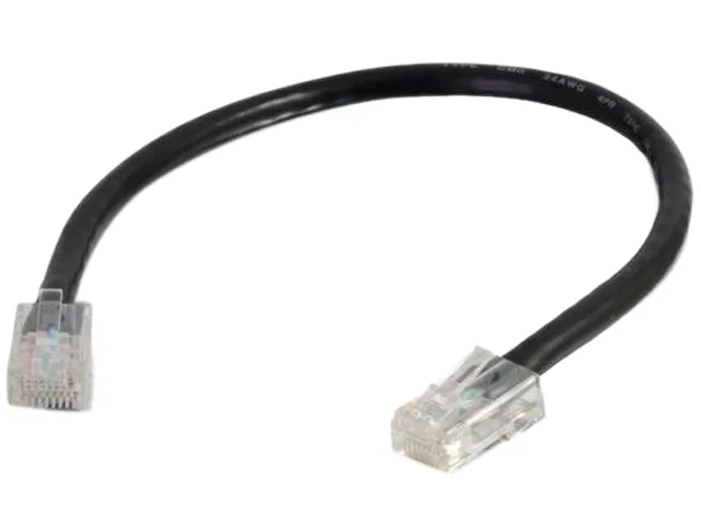 Cables To Go Cables To Go 04118 Cat6 network ethernet cable 15 ft black — product photo