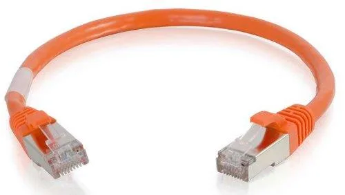 Cables To Go Cables To Go 894 25 ft Cat6 Shielded Network Ethernet Cable Orange — product photo