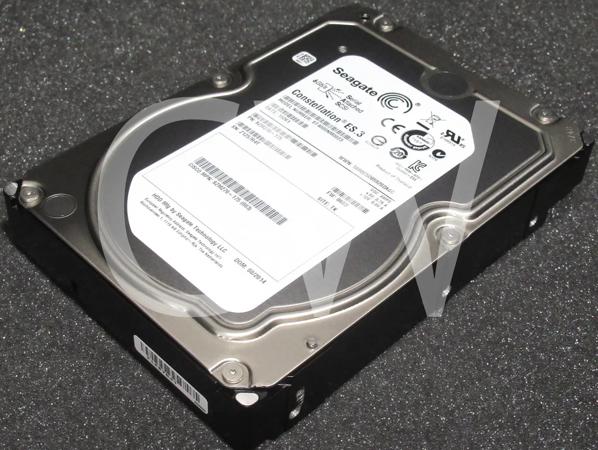Seagate Seagate ST4000NM0023 4TB 7200RPM 128MB 3.5" SAS internal hard drive — product photo