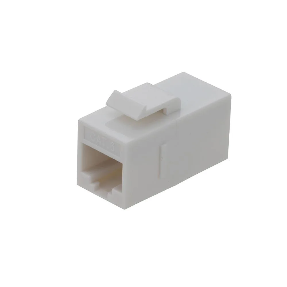 NavePoint NavePoint CAT6 UTP Inline Keystone Coupler 25 pack White — product photo
