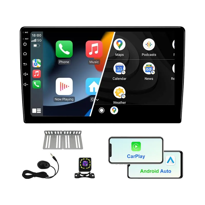 KSPIV KSPIV 10.1 Inch Android 11 Head Unit 4G+64G Bluetooth 5.0 — product photo