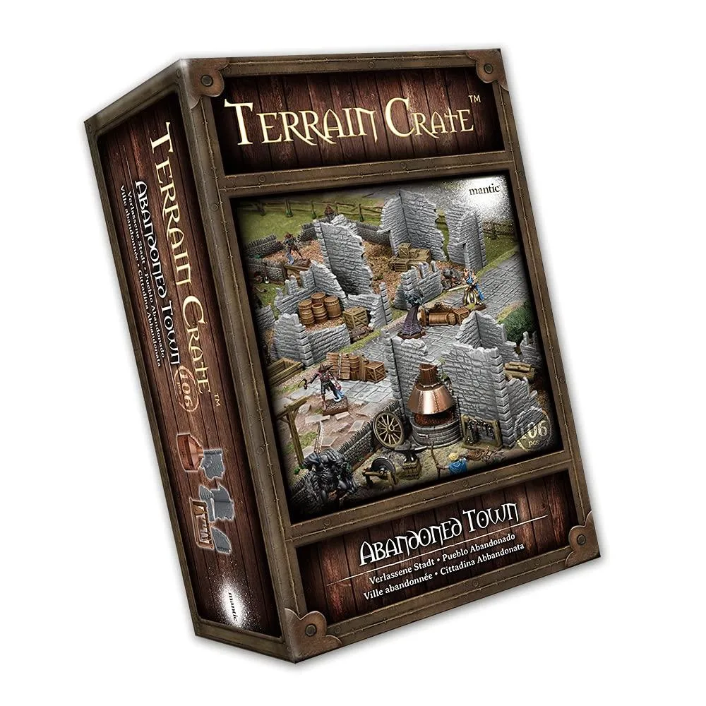 Mantic Entertainment Ltd. Mantic Entertainment Ltd. Terrain Crate: Abandoned Town Game — product photo