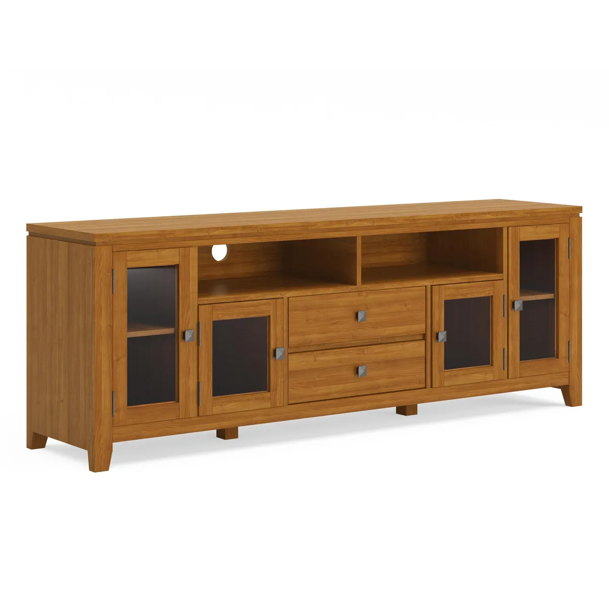 tuphen tuphen Cosmopolitan 72" TV Stand Light Golden Brown — product photo