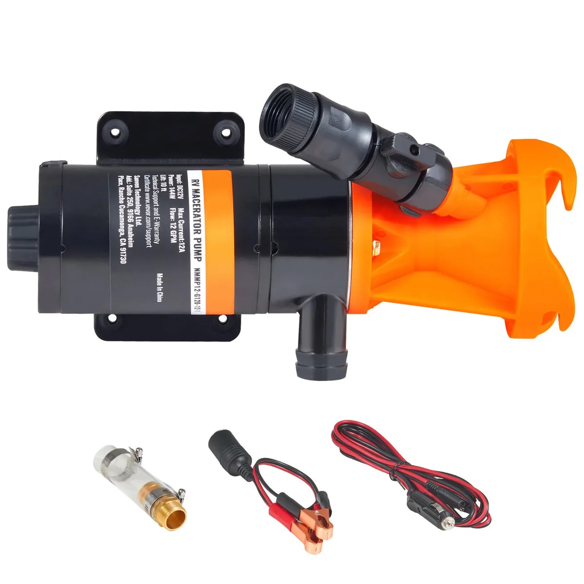 VEVOR VEVOR RV Portable Macerator Pump 12V 12GPM Quick Release — product photo