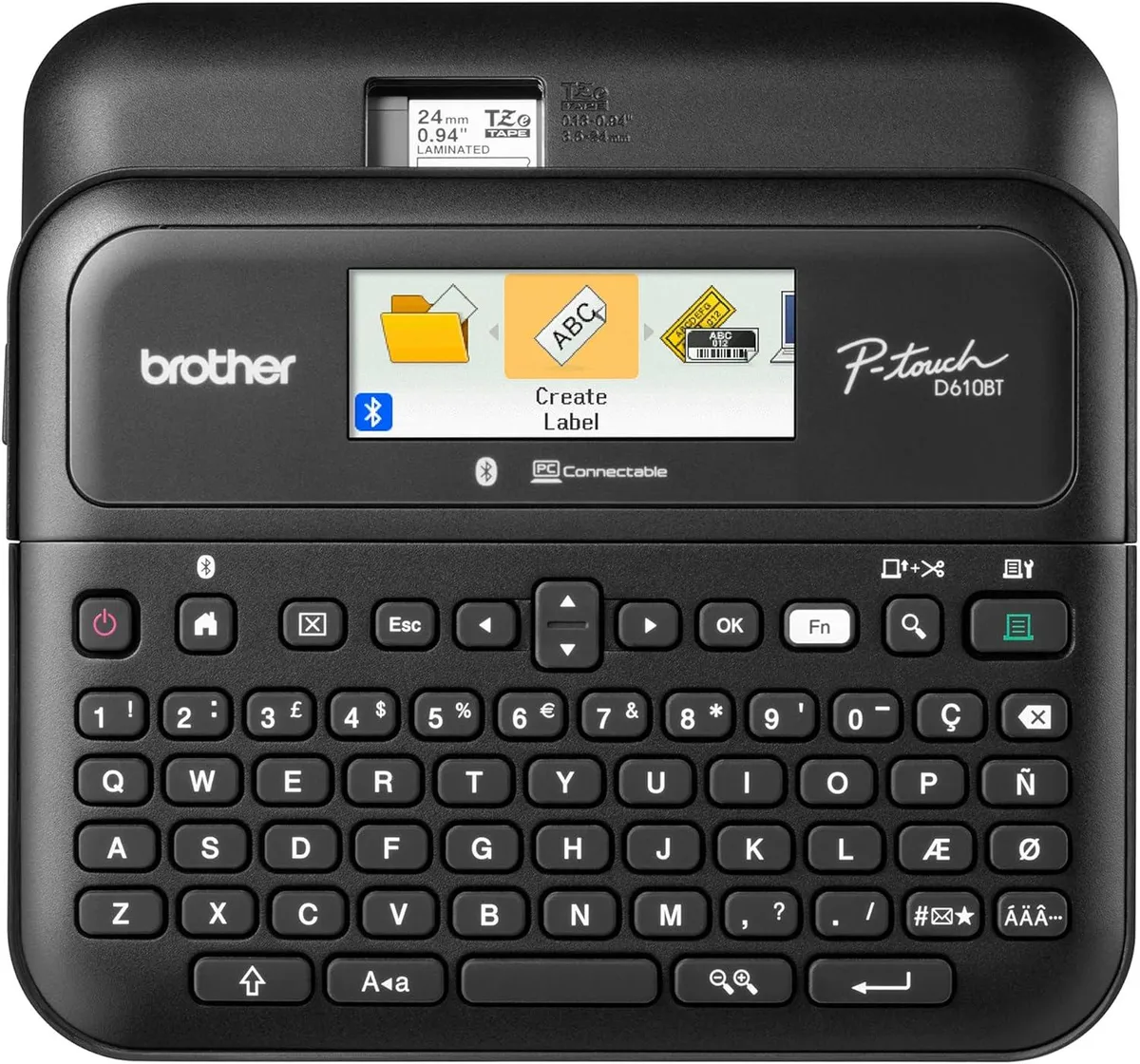 Brother Brother P-touch PT-D610BT label printer 24 mm Bluetooth USB — product photo