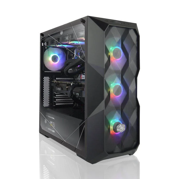 AVGPC AVGPC Reaper Series Gaming PC Ryzen 7 9800X3D Radeon RX 7900 XTX 24G 32GB DDR5 6000MHz 2TB NVME 360mm AIO — product photo