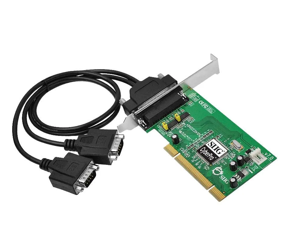 SIIG, Inc SIIG, Inc JJ-P20211-S7 Dual Profile PCI 2-Port RS232 Serial Expansion Card — product photo