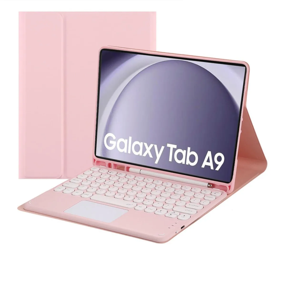 Timoom Timoom Magnetic Keyboard Case for Samsung Tab A9 8.7" 2023 Pink — product photo