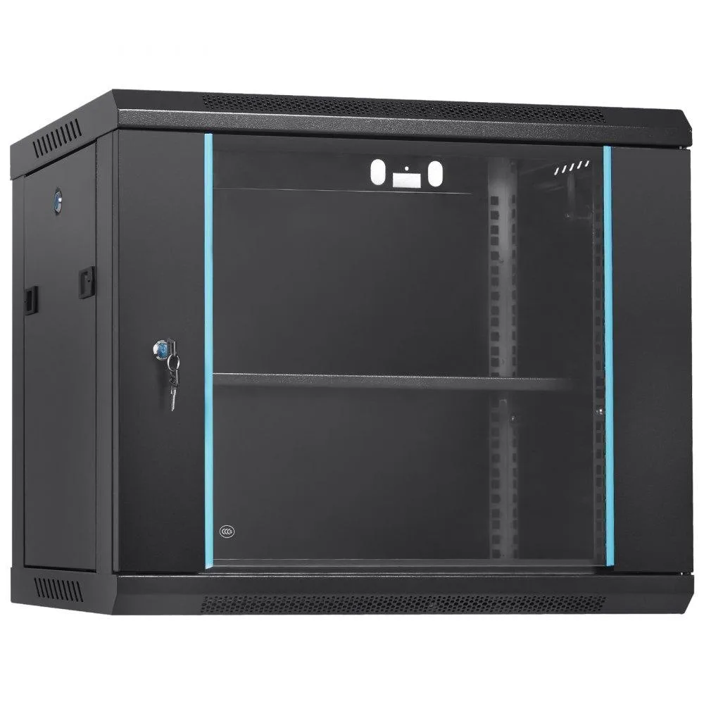 VEVOR VEVOR 9U Wall-Mount Cabinet 15.5" Depth 200 lbs — product photo
