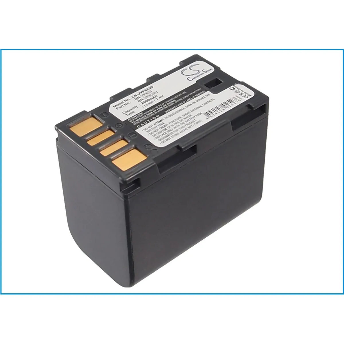 Cameron & Co Cameron & Co DS-CS-JVF823D 2.4 Ah JVC camera battery — product photo