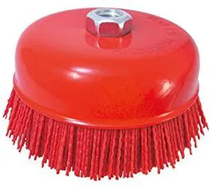 Astro Pneumatic 4546 6-inch nylon bed brush with non-sparking bristles and standard thread