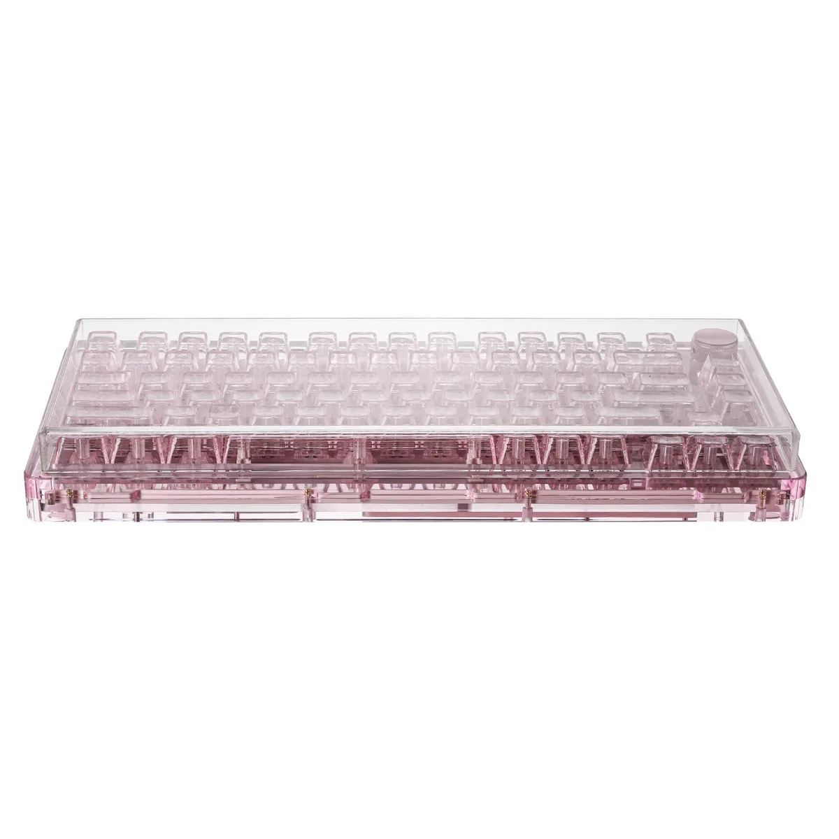 KiiBoom Acrylic Keyboard Dust Cover Clear 75% 12.6 x 5.3 x .78 in — product photo