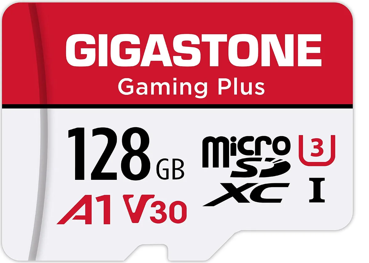 Gigastone Corporation Gigastone Corporation Gaming Plus 128GB microSDXC memory card — product photo