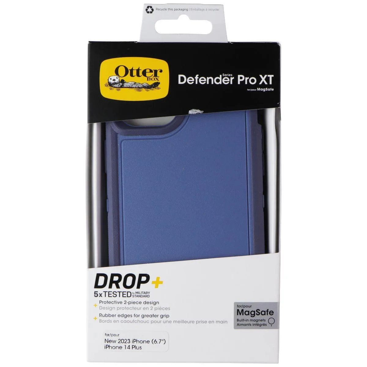 OtterBox OtterBox Defender Pro XT Case for MagSafe iPhone 14/15 Plus Blue Jeans — product photo