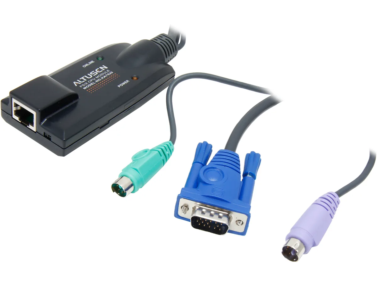 ATEN ATEN KA7520 PS/2 KVM adapter cable — product photo