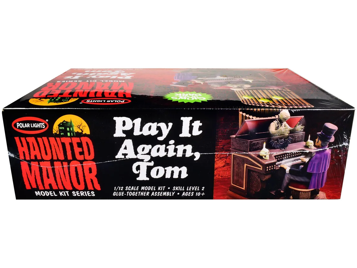 Polar Lights Polar Lights Haunted Manor "Play it Again Tom" Diorama Set 1/12 Scale 62 Parts 9.5 Inches POL984 — product photo