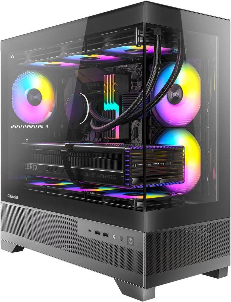 PRC PRC ShadowGlass Gaming PC i7-12700K RTX 4070 SUPER 16GB 1TB NVMe 4TB SSD — product photo
