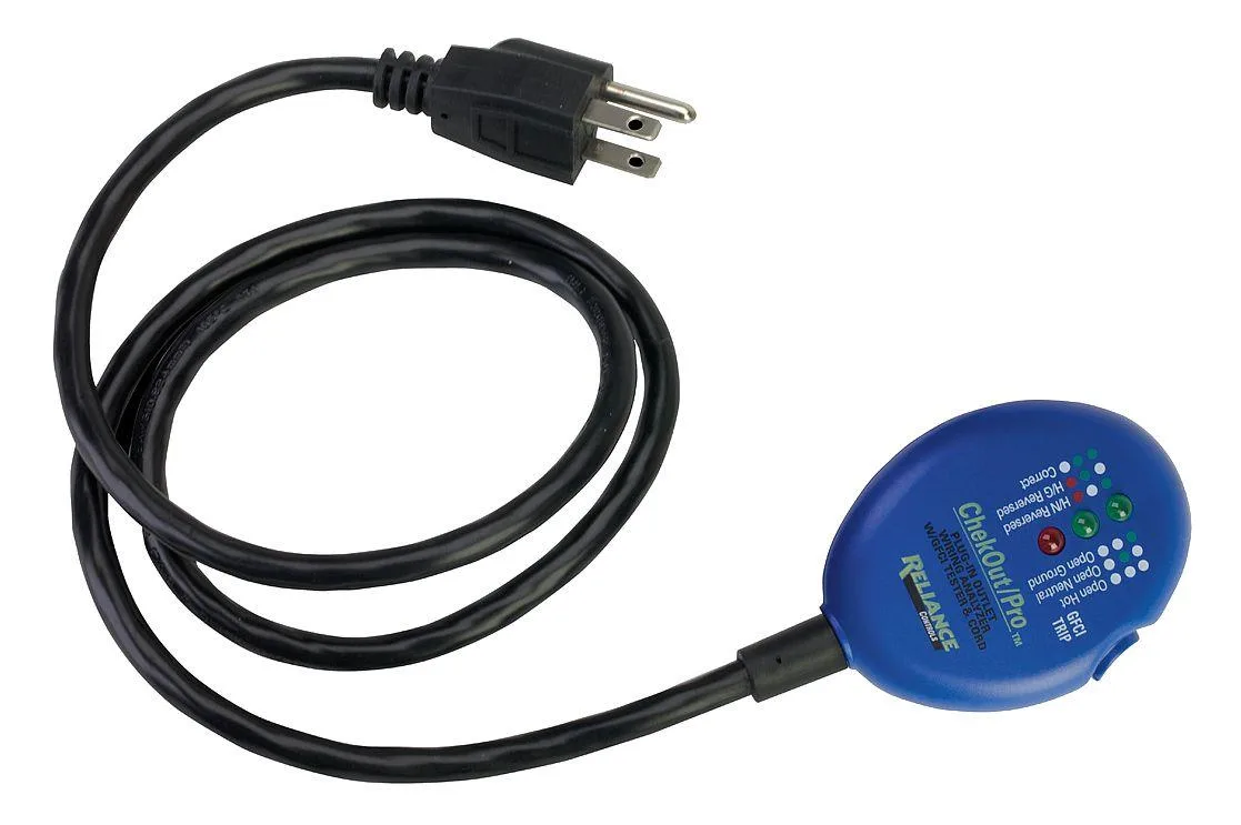 Reliance Reliance THP102P Receptacle Tester with GFCI 120V AC 60 Hz — product photo