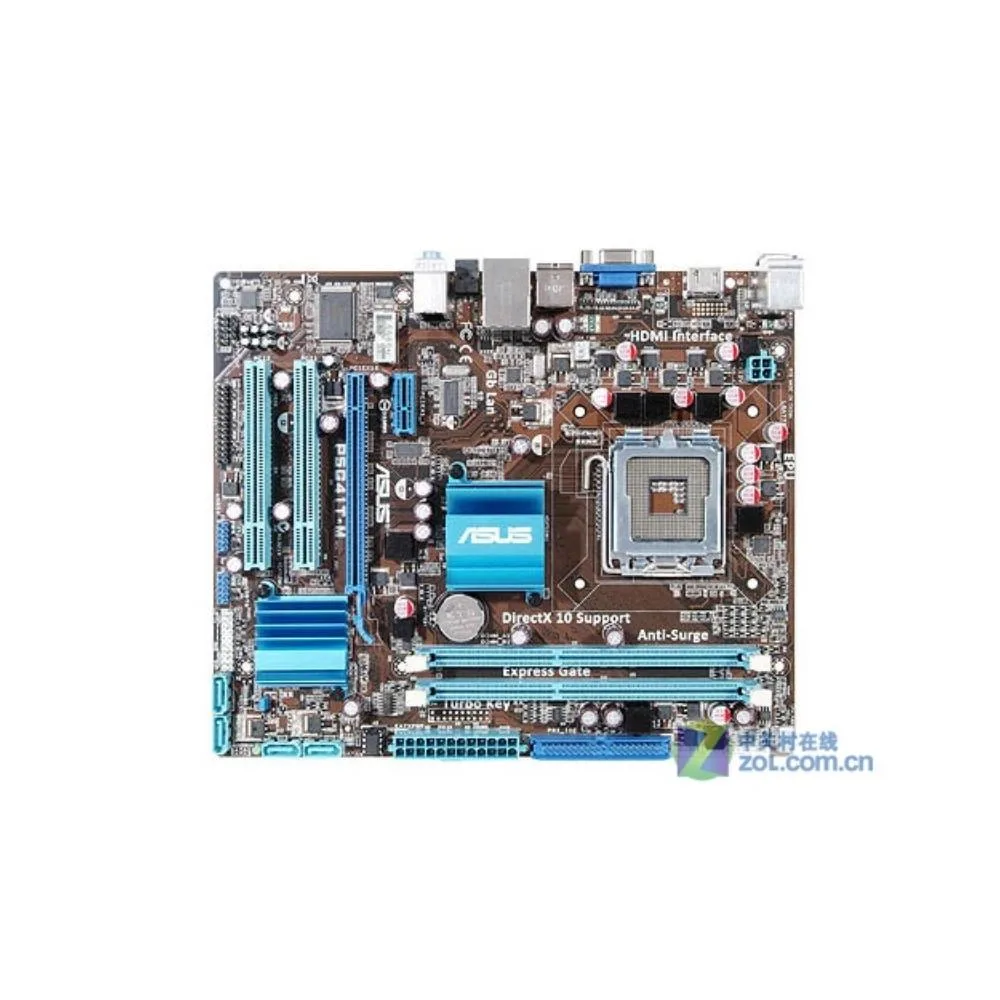 ASUS ASUS P5G41T-M Intel G41 LGA 775 DDR3 8GB Micro ATX Motherboard — product photo