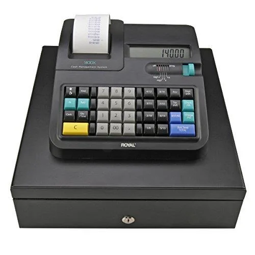 Royal Royal 140DX 29475X Cash Register 999 PLU 16 Dept 9-Digit Display — product photo