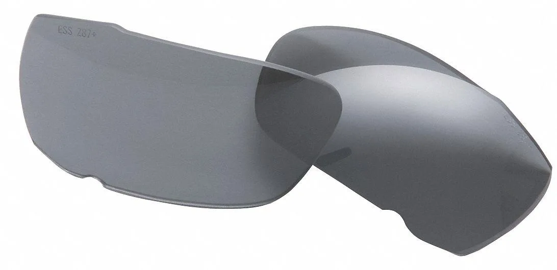 Mirrored gray polycarbonate replacement lens for CDI sunglasses