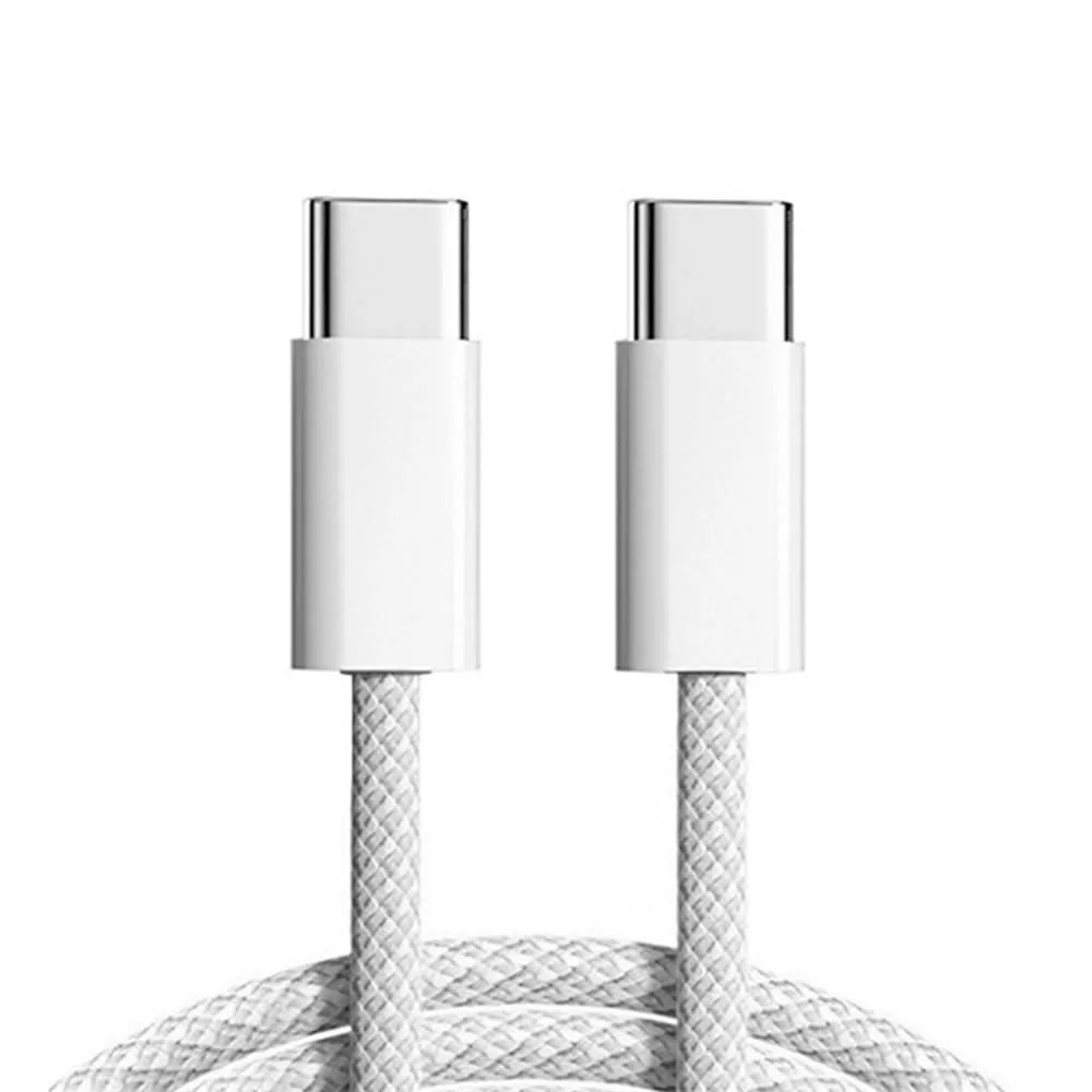 LORDWORLD LORDWORLD USB-C Cable 27W 65W 480Mbps 1m White Sleeve — product photo