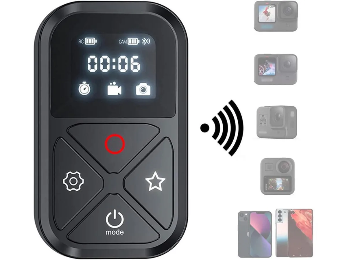 BONAEVER BONAEVER Wireless Smart Remote Control for GoPro Hero 10 9 8 Max — product photo