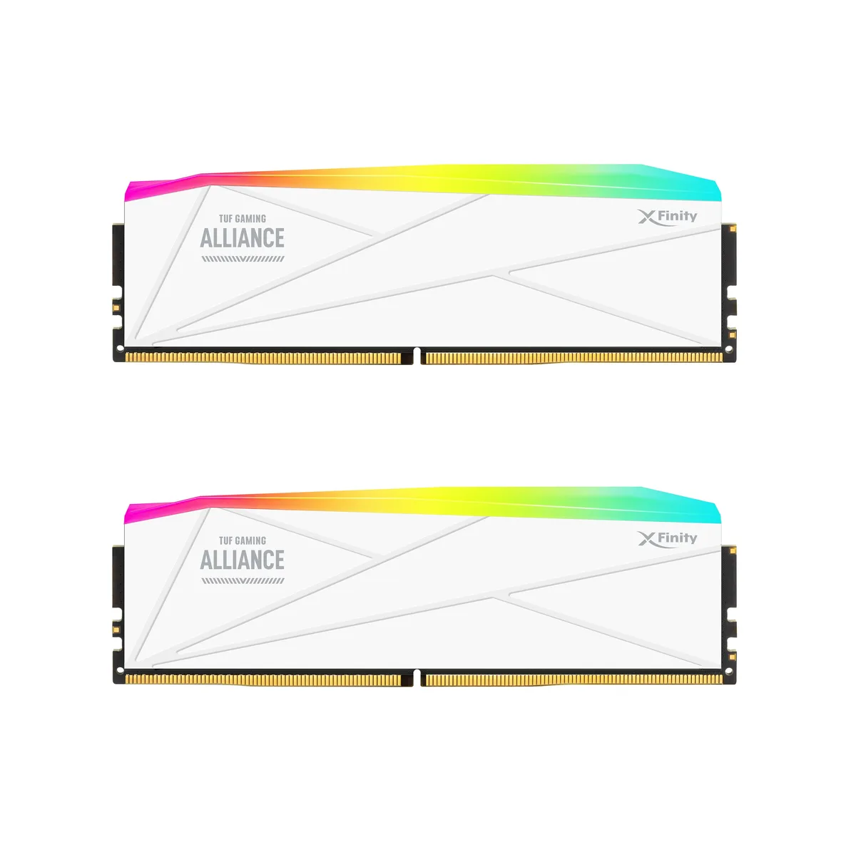 V-color V-color TUF GAMING ALLIANCE Manta XFinity 64GB (2x32GB) DDR5-6400 CL32 desktop RAM GTMXFL3264832WWK — product photo