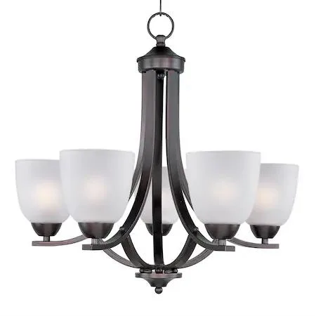 Maxim Maxim Axis 5-Light 24" Oil Rubbed Bronze Chandelier — product photo