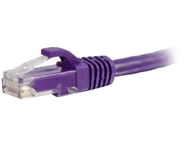 Cables To Go Cables To Go 04025 Cat6 Snagless Patch Cable 2 ft Purple — product photo