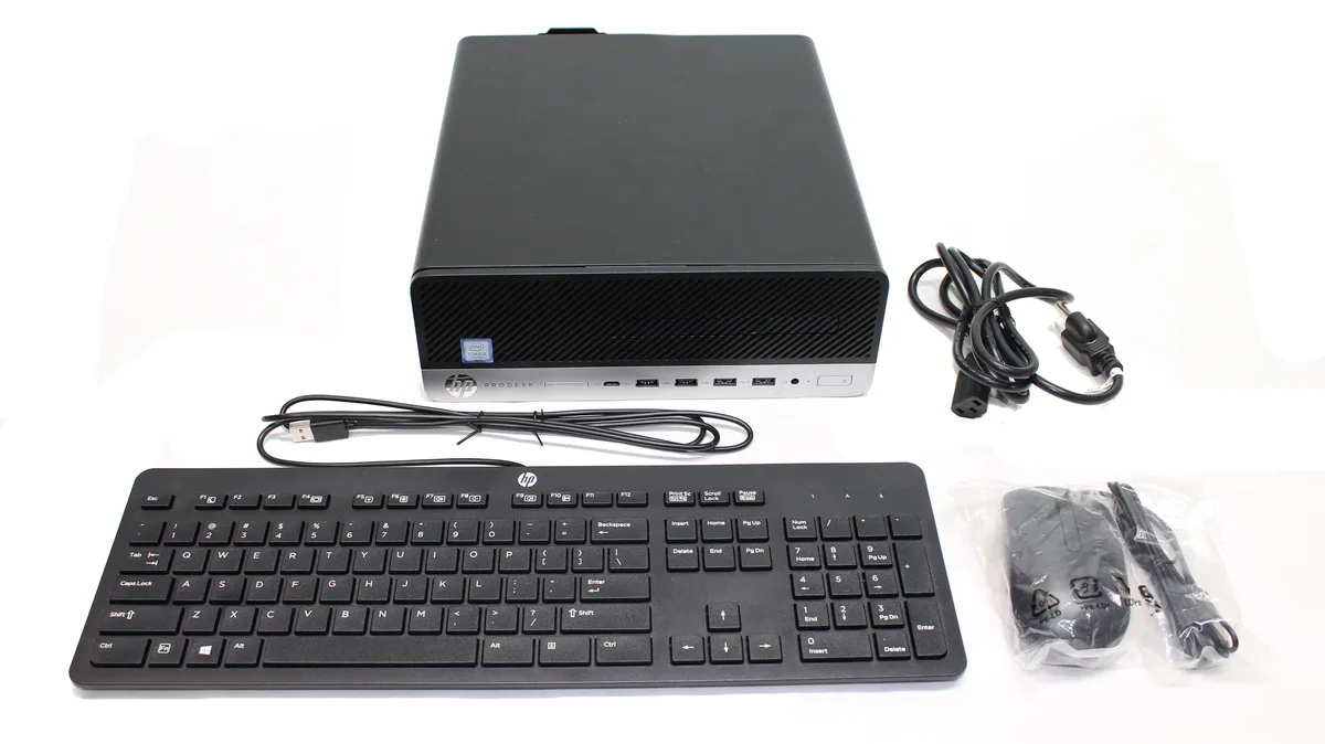 HP HP ProDesk 600 G5 SFF i5-9500 3.0 GHz 8 GB 256 GB desktop PC — product photo
