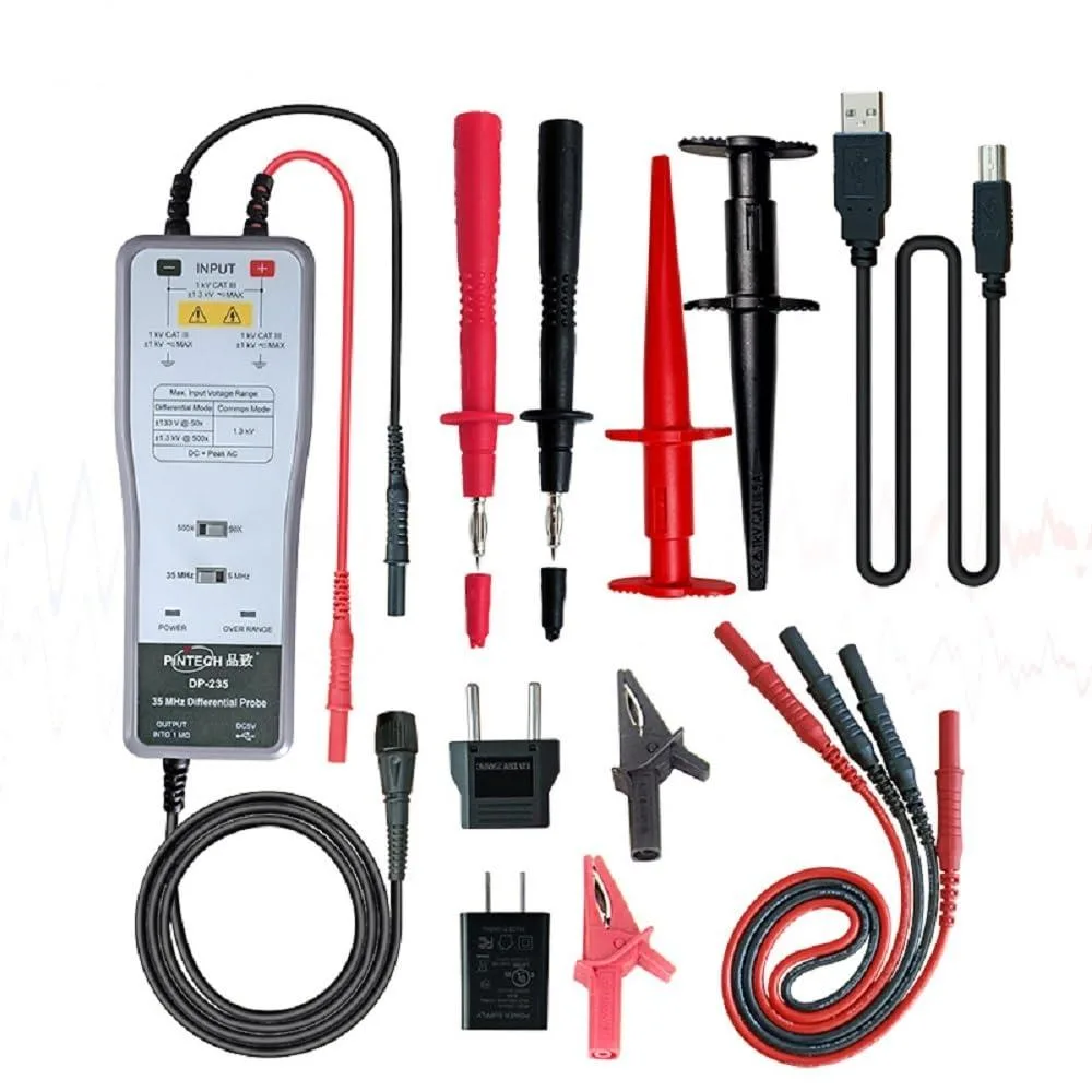 Pintech Pintech DP-235 High Voltage Differential Active Probe 2600V 35MHz 50X/500X — product photo