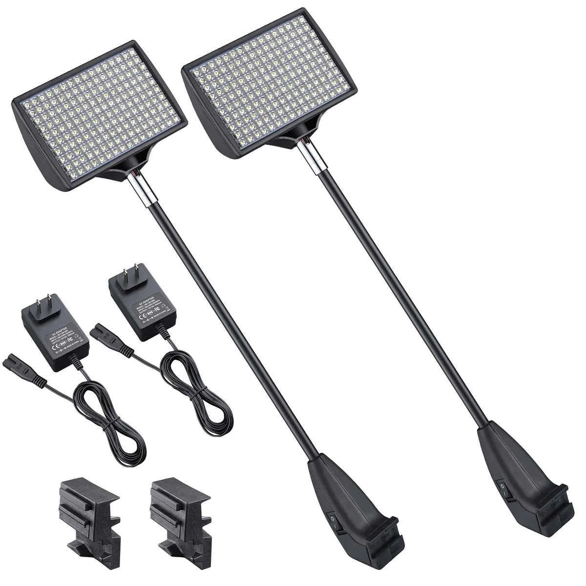 Yescom USA, Inc. Yescom USA, Inc. 12W LED Trade Show Light 6500K 2 Pack — product photo