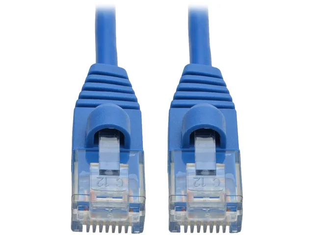 Tripp Lite Tripp Lite N261-S06-BL Cat6a Slim UTP Patch Cable 6 ft Blue — product photo