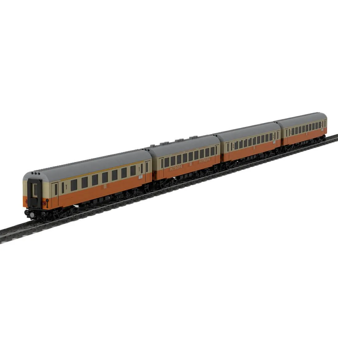 ZITIANYOUBUILD ZITIANYOUBUILD MOC-82165 German National Express Train 3073PCS — product photo