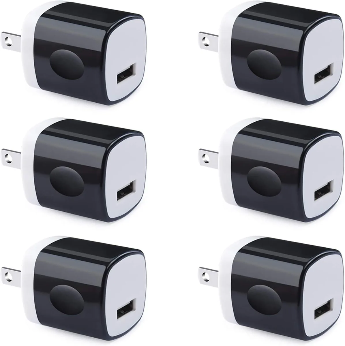 ONITOON ONITOON USB Wall Charger 6 Pack 1A 5V Single Port — product photo