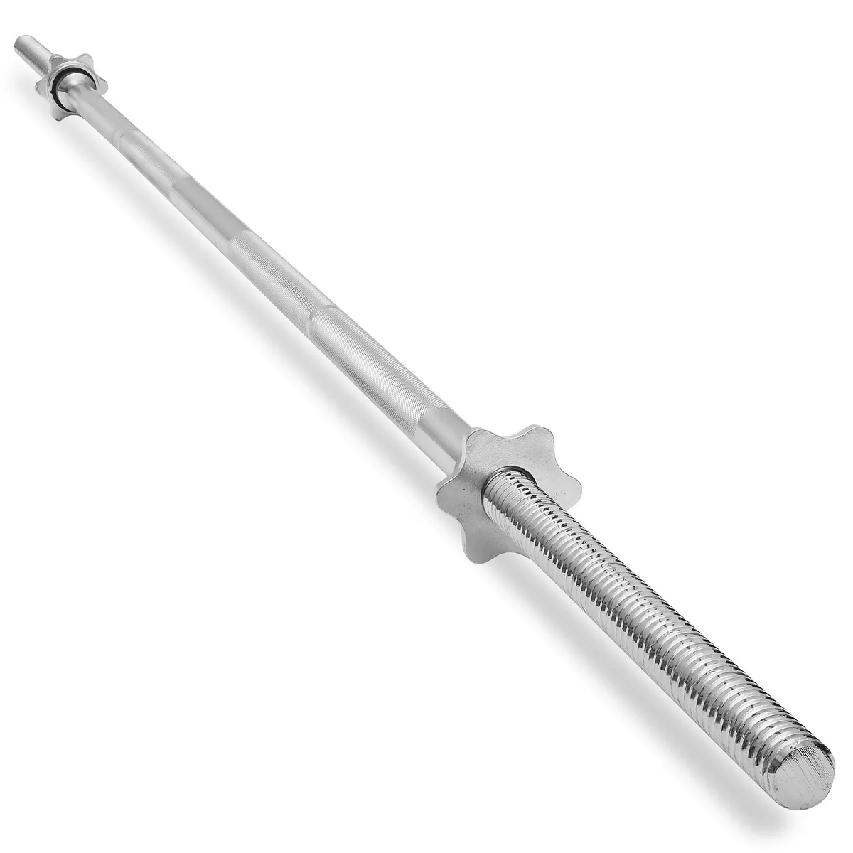 Philosophy Gym Philosophy Gym 7 ft Standard Barbell 1" Threaded Chrome 500 lb 18.1 lb — product photo
