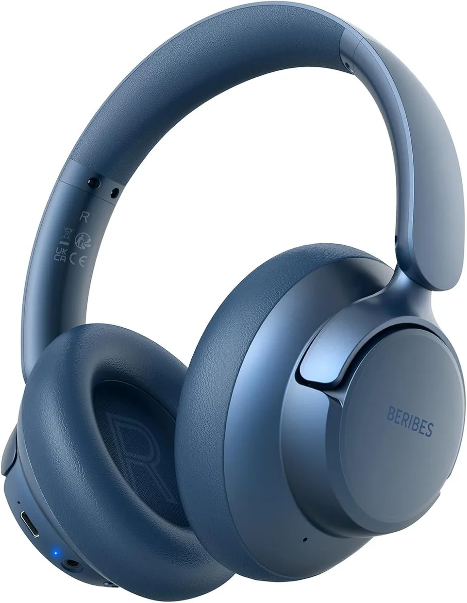 TUKO TUKO Hybrid ANC Wireless Headphone Blue 70h 45mm — product photo