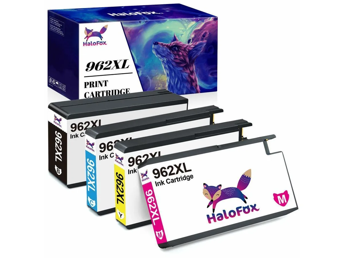 V4ink V4ink 4x 962XL Ink Cartridge Combo Black Cyan Yellow Magenta — product photo