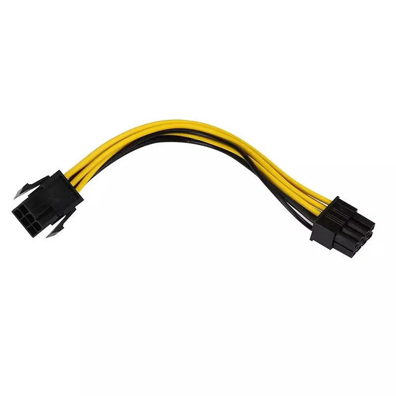 HANNORD HANNORD 6 Pin to 8 Pin PCIe Power Adapter Cable 20cm 7.9inch — product photo