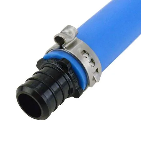 Coiled blue PEX tubing 100 ft length new condition